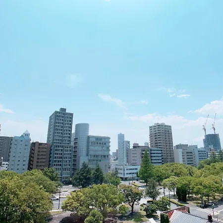 广岛鹤和平塔旅馆公寓 外观 照片