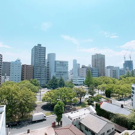 广岛鹤和平塔旅馆公寓 外观 照片