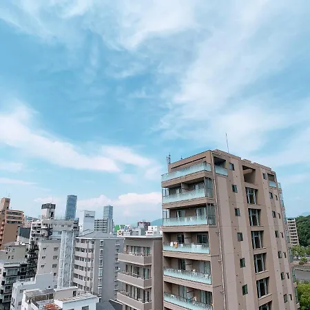 广岛鹤和平塔旅馆公寓 外观 照片